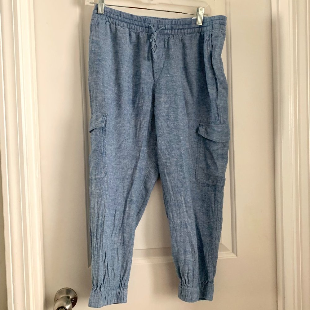 Banana Republic Denim Linen Pants
